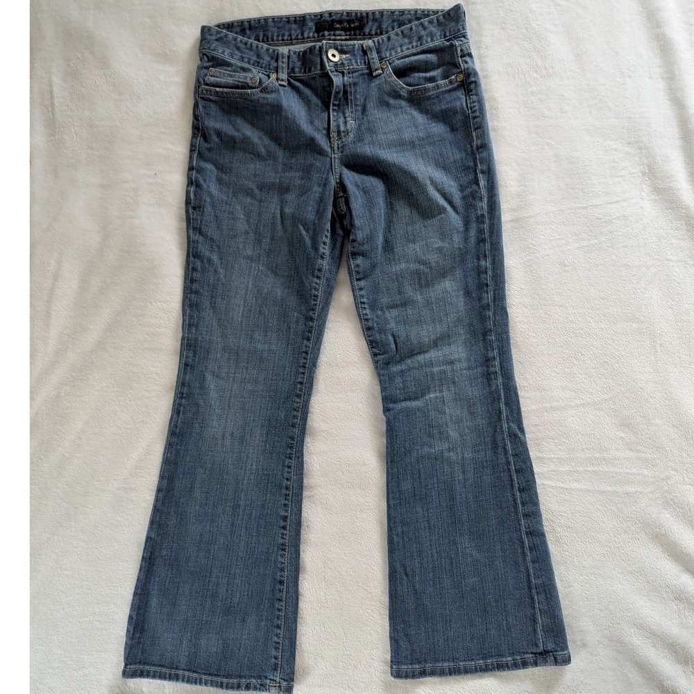 Calvin Klein Jeans Bootcut Blue Stretch Denim Sz 29/8 Y2K Retro Boho Timeless